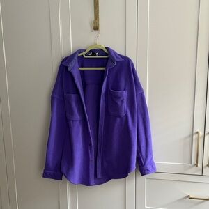 ASOS fleece button down